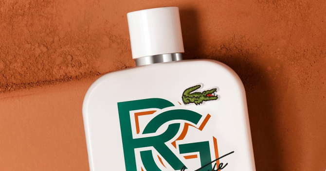 Lacoste представили парфюмерную воду L.12.12 Blanc Roland Garros